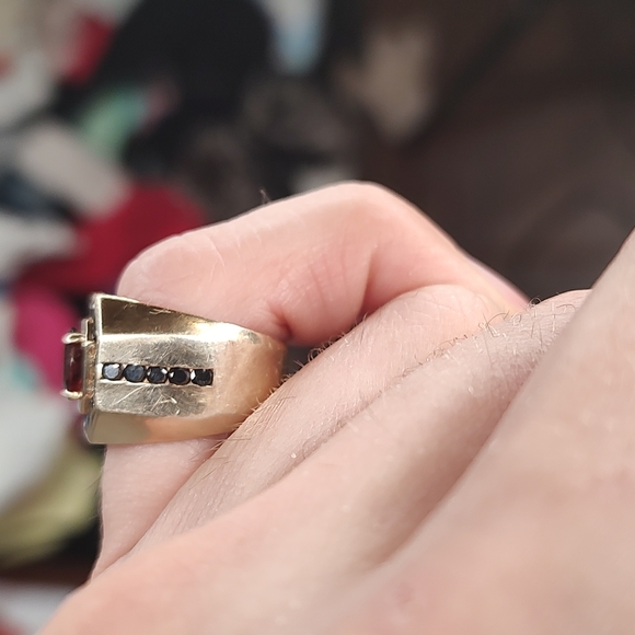 Solid Gold Pinky Ring - Picture 2 of 5